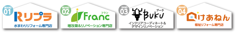 4つのブランド