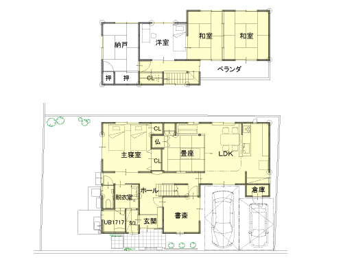 施工後間取り図