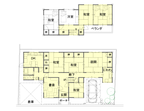 施工前間取り図