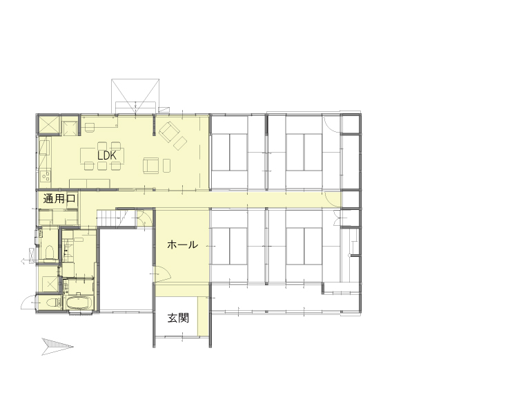 施工後間取り図