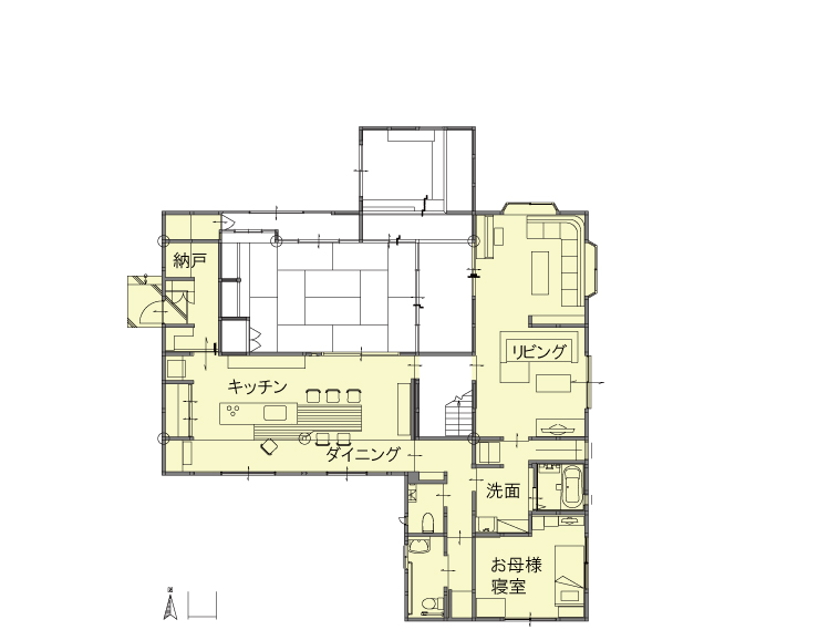 施工後間取り図