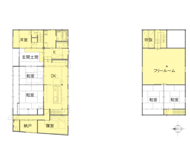 施工後間取り図