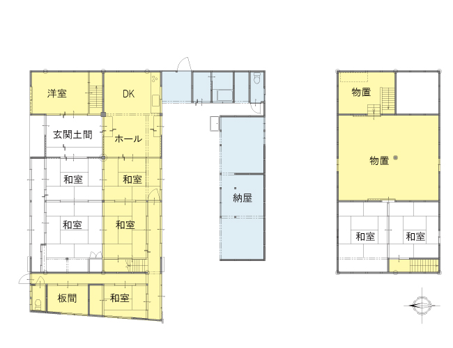 施工前間取り図