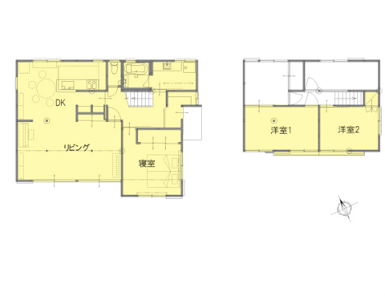 施工後間取り図