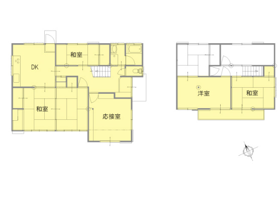 施工前間取り図