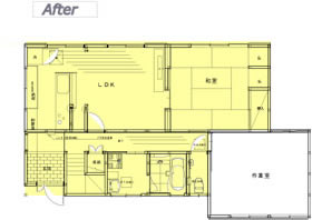 施工後間取り図