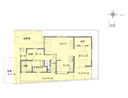 施工後間取り図