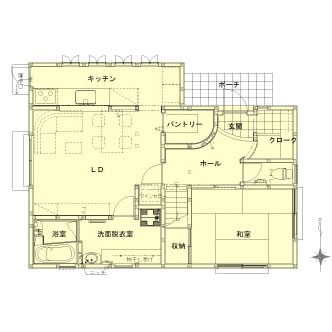 施工後間取り図