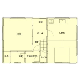 施工前間取り図