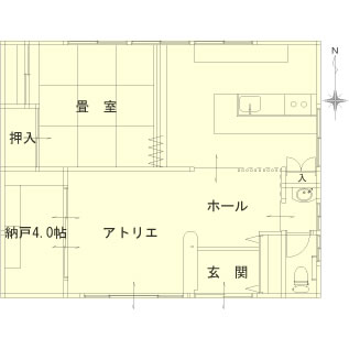 施工後間取り図