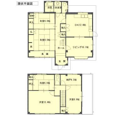 施工後間取り図