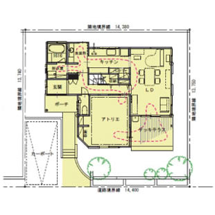 施工後間取り図