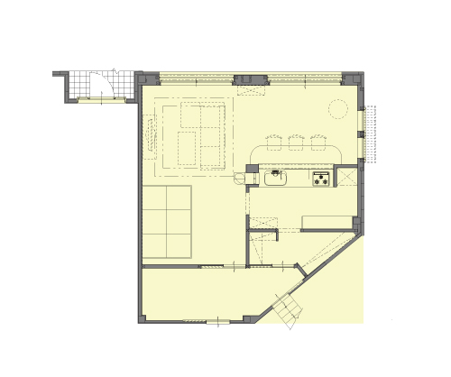 施工前間取り図