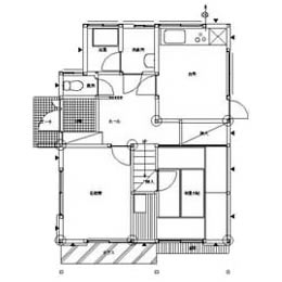 施工前間取り図