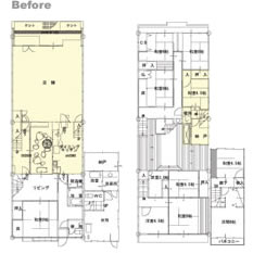 施工前間取り図