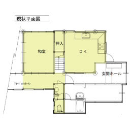 施工前間取り図