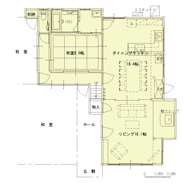 施工後間取り図