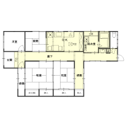 施工後間取り図