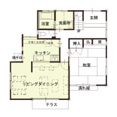 施工後間取り図