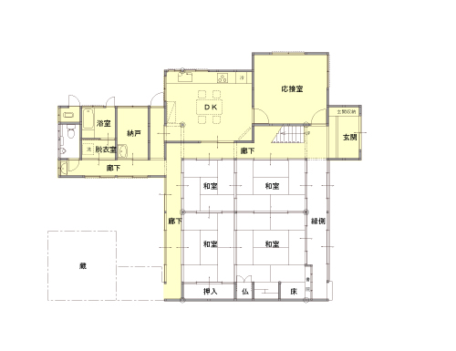 施工後間取り図