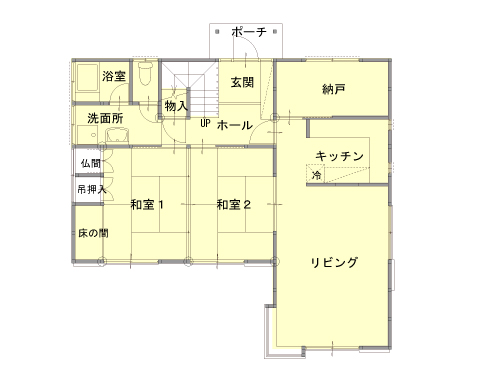 施工後間取り図