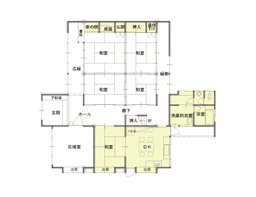 施工後間取り図