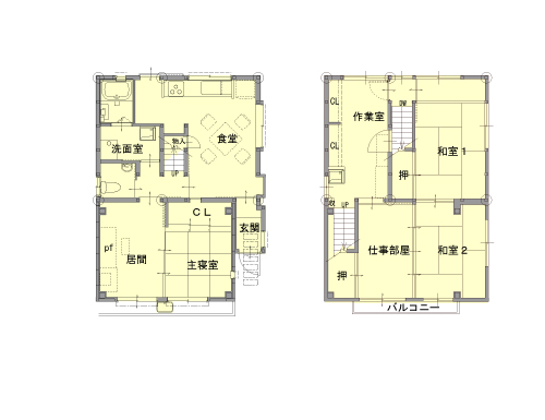 施工後間取り図