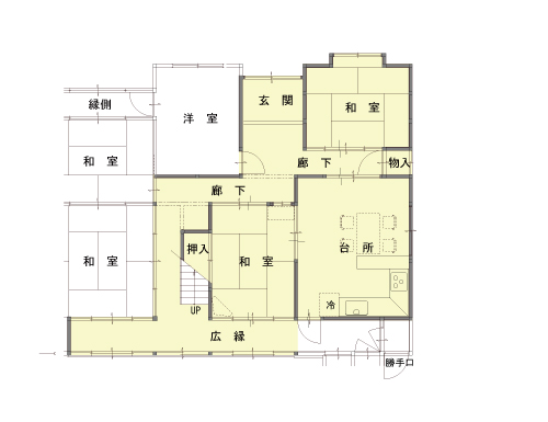 施工後間取り図