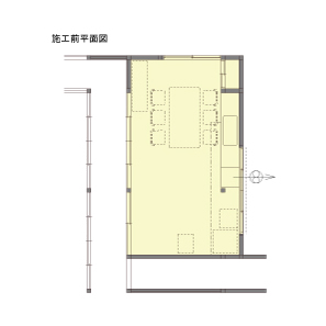 施工前間取り図