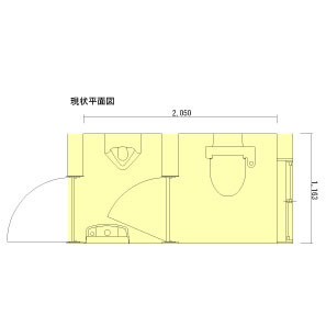 施工前間取り図