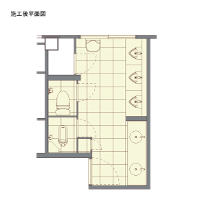 施工後間取り図