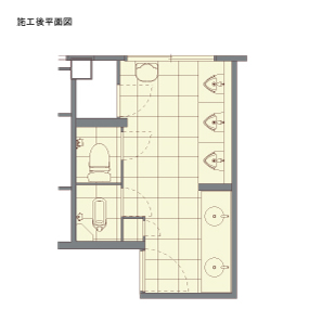 施工後間取り図