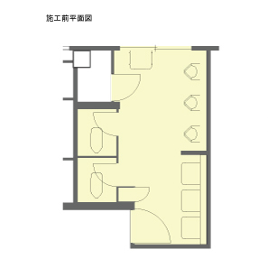 施工前間取り図