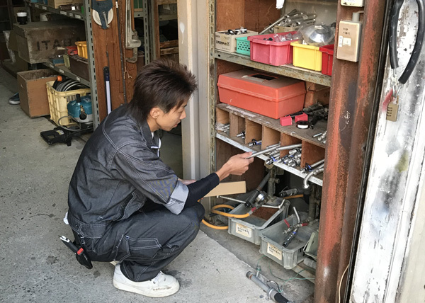 工事課スタッフK.T. 工事課スタッフK.T.